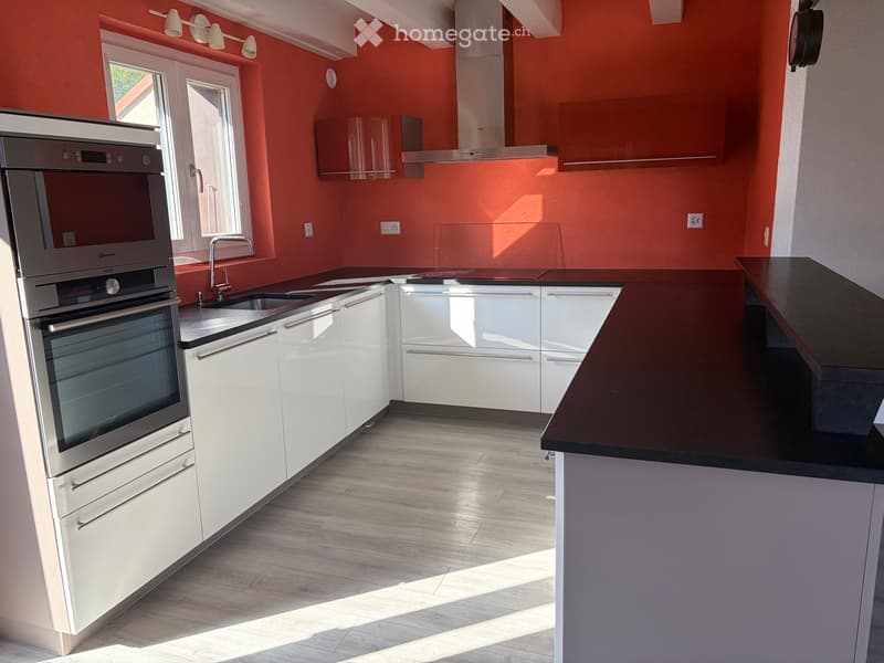 À louer  Superbe duplex de 3½ pièces avec terrasse, garage (4)