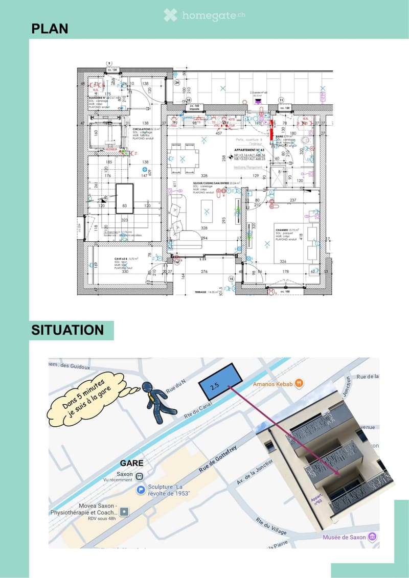 2.5 pces, Imm. neuf, Haut standing, Minergie, Foyer de jour (1)