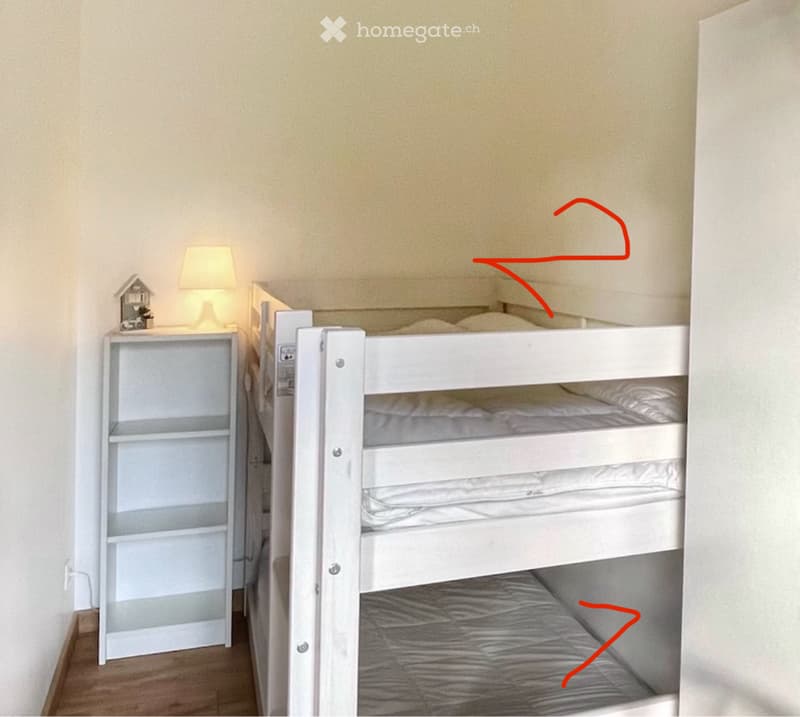 1 chambre pour 2 personnes! (1)