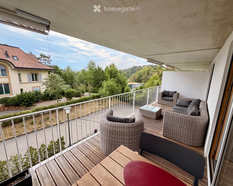 Neuchâtel Lumineux 3,5 pièces de 90 m² - Terrasse de 21 m² (2)
