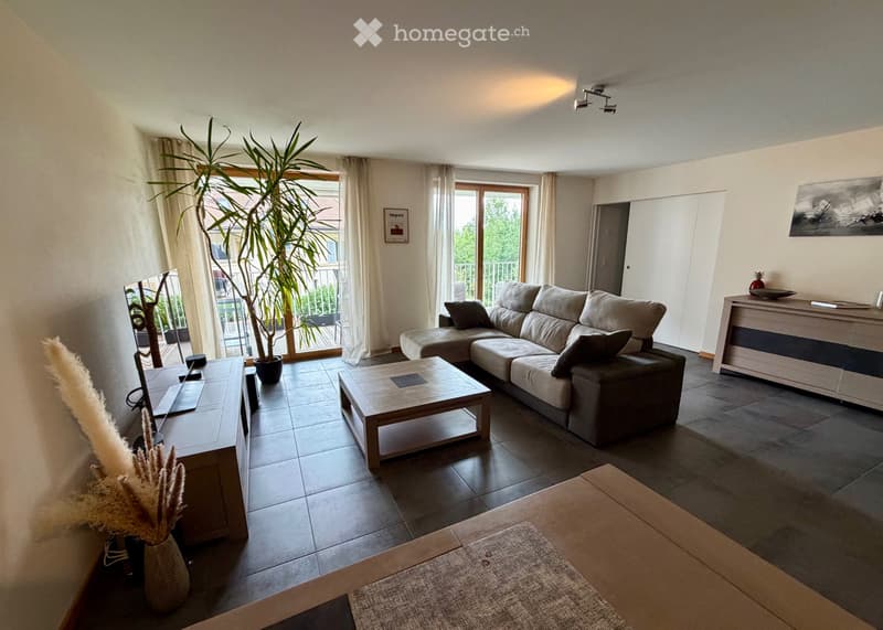 Neuchâtel Lumineux 3,5 pièces de 90 m² - Terrasse de 21 m² (1)