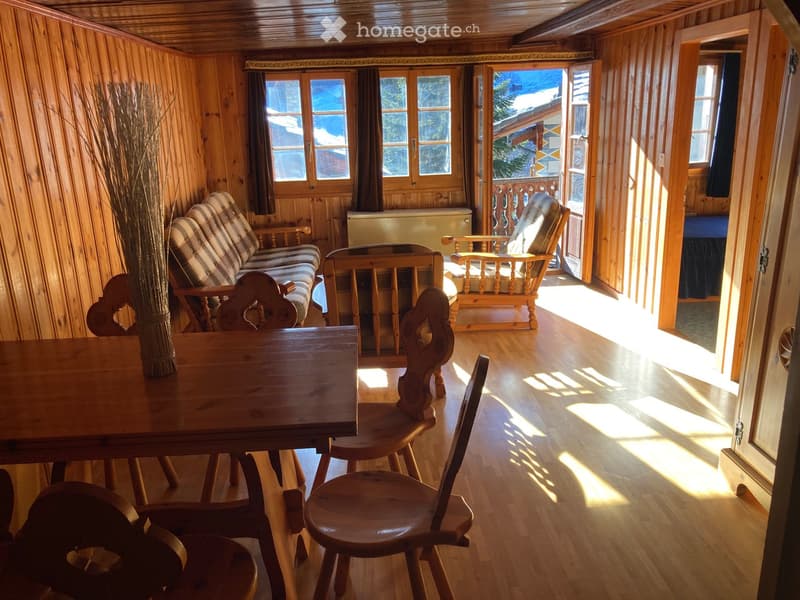 Appartement de vacances à l'année Evolène (1)