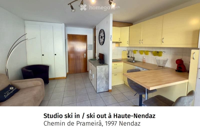 Studio à louer à Haute-Nendaz (1)
