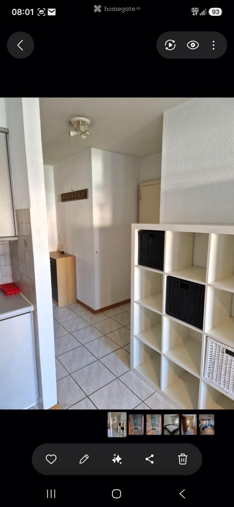 Bel appartement de 2p au rez, meublé Libre dès le 01.11.26 (3)