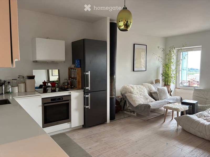 Location triplex meublé 3 chambres doubles vue Mt Blanc (2)
