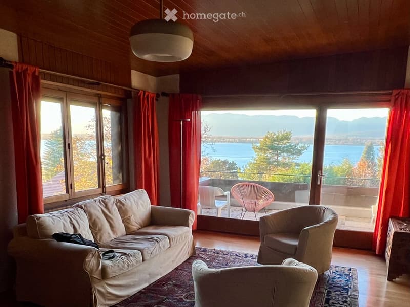 Appt caractère 150 m2 avec terrasse/vue lac unique -6-8 mois (2)