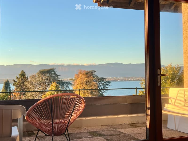 Appt caractère 150 m2 avec terrasse/vue lac unique -6-8 mois (1)