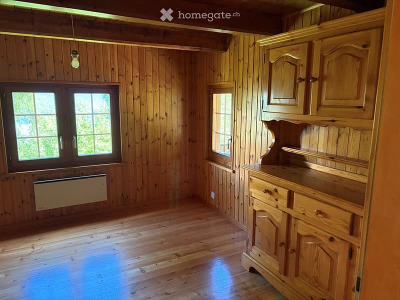 Chalet rustique avec vue panoramique sur les montagnes (2)