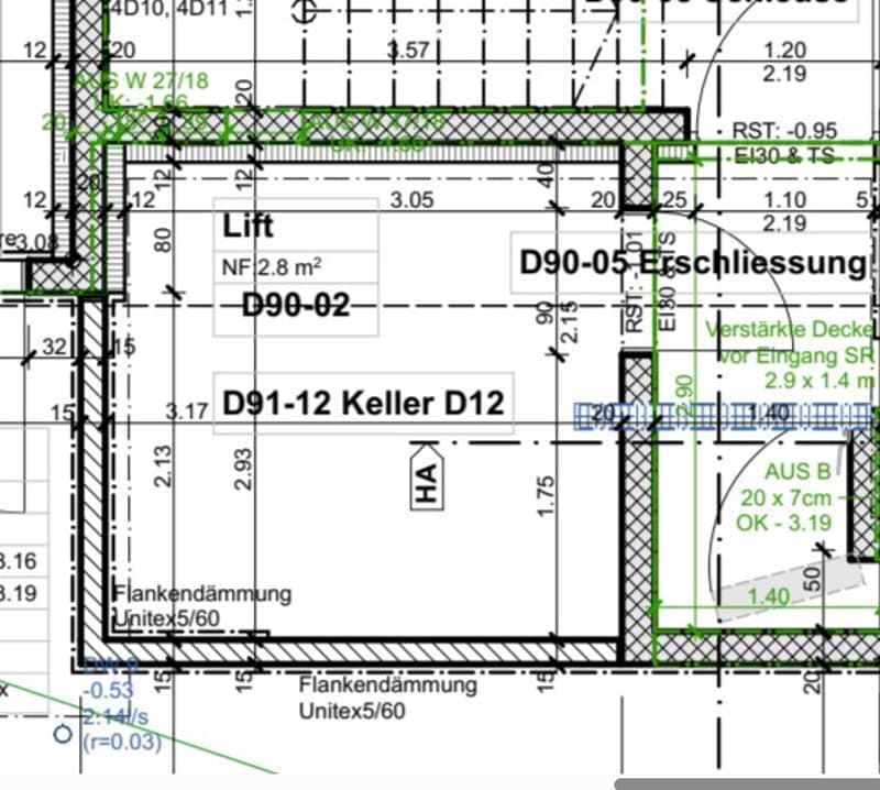 Neuer, abgeschlossener Kellerraum / Lagerraum 9,2 m² in Visp (2)