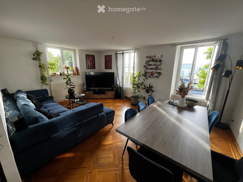 Chambre en colocation-terrasse et parking Avenches 895 CHF (2)