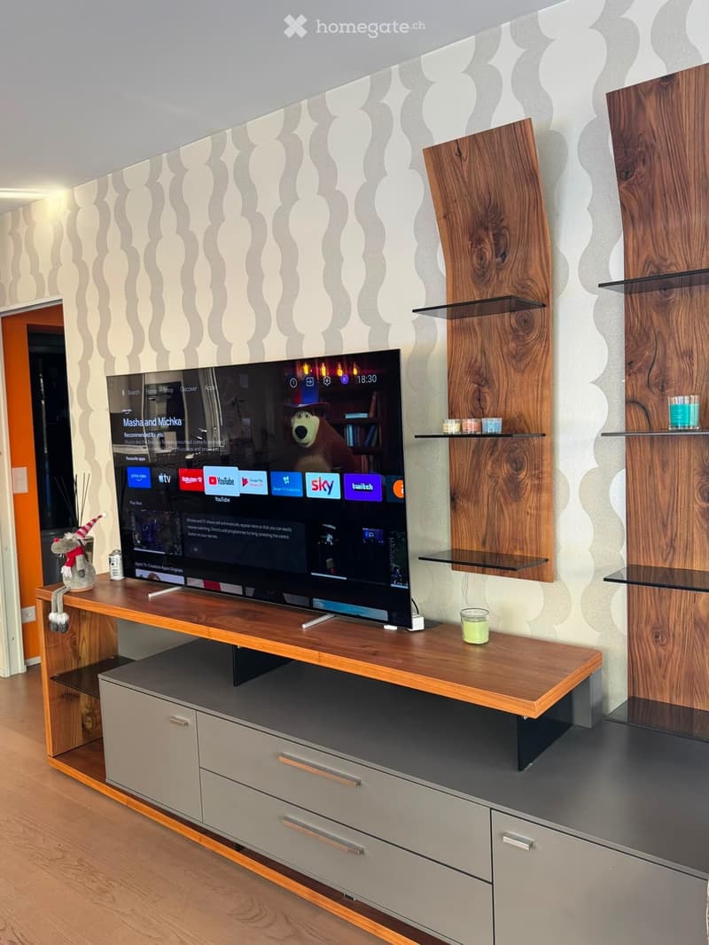 Fully furnished 3 bedroom apartment, 5200 CHF including all (2)