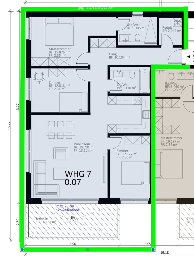 Erstbezug/Neubau: Moderne 4.5-Zimmer-Wohnung (5)