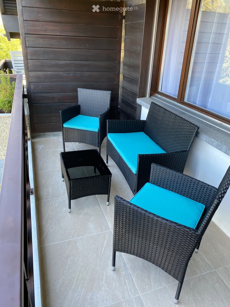 Super studio 1.5 pcs rénové, balcon, parking, Vue des Alpes (10)