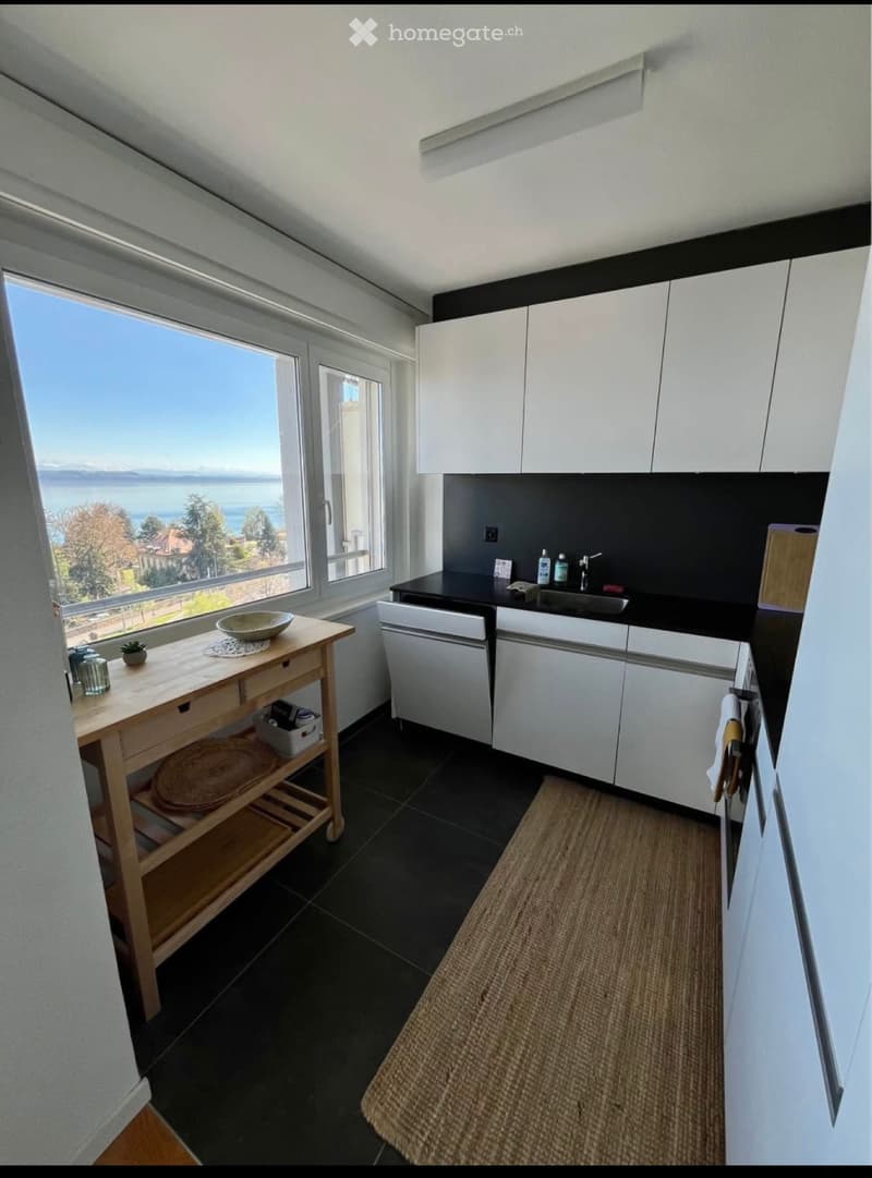Appartement avec magnifique vue sur le lac et les Alpes (4)