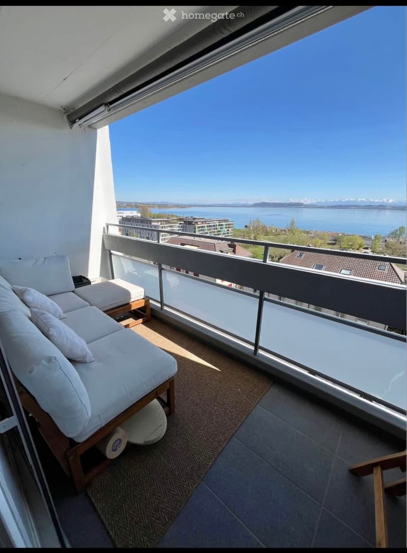Appartement avec magnifique vue sur le lac et les Alpes (2)
