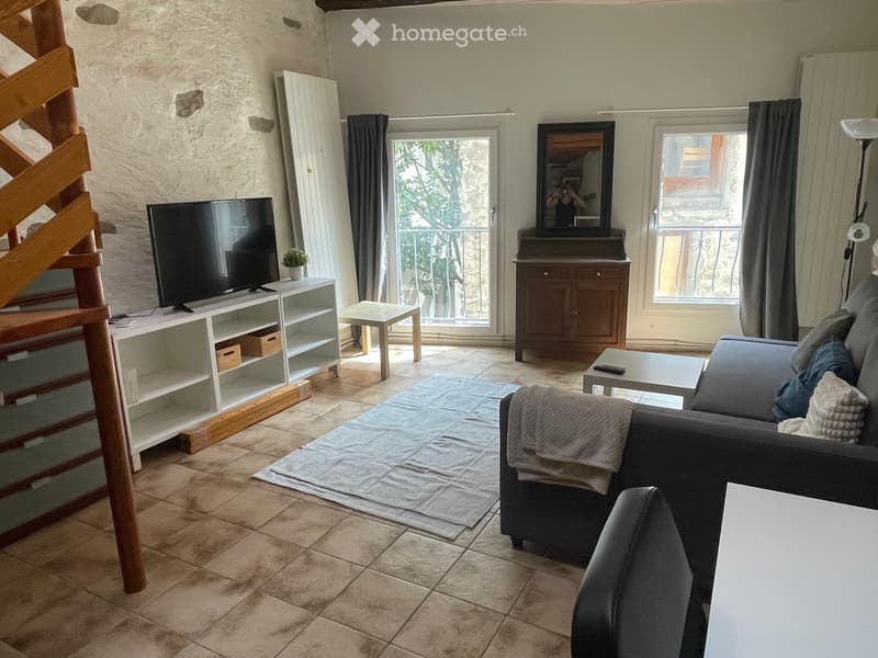 Atypique! Belle chambre-loft, meublée, de 45m2, en Lavaux (4)