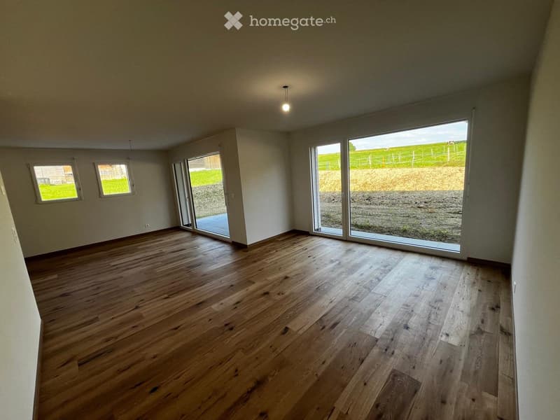 4.5 pièces neuf avec jardin à 5 min de Romont (1)