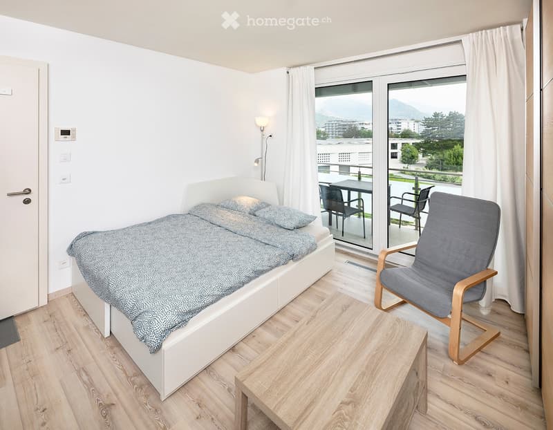 Sion / Studio entièrement meublé avec balcon (2)