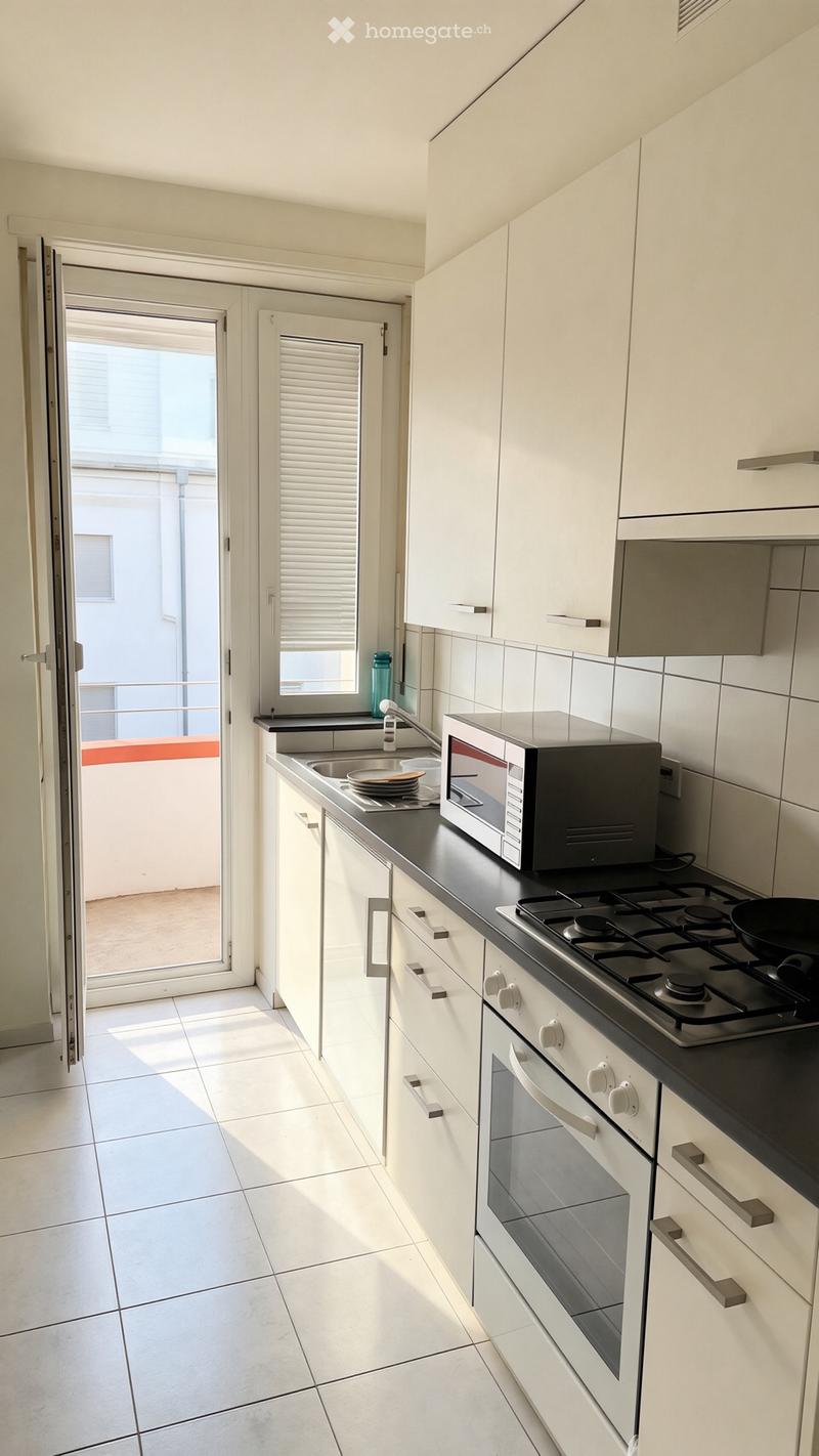 Schöne 1-Zimmerwohnung in Basel per sofort zu vermieten. (4)