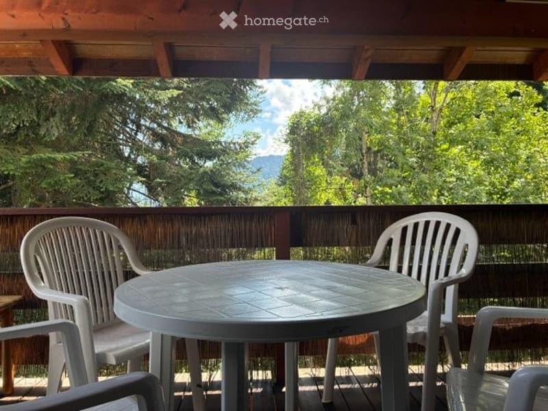 Charmant 2,5 pièces meublé avec balcon et garage (5)