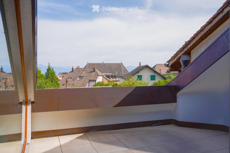 Bel appartement à louer dans maison villageoise à Yens (4)