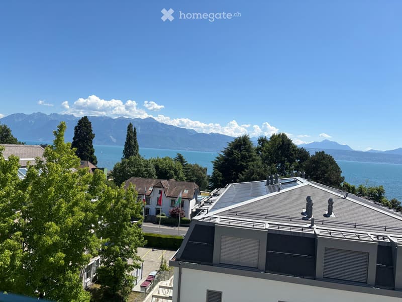 Reprise de bail - 3.5 pièces neuf, 71 m², vue lac - Pully (2)