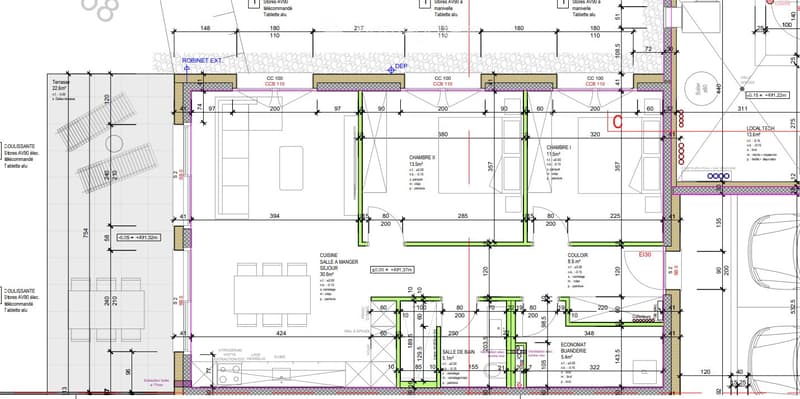 Appartement 3.5 pces rez-de-chaussée à louer (3)