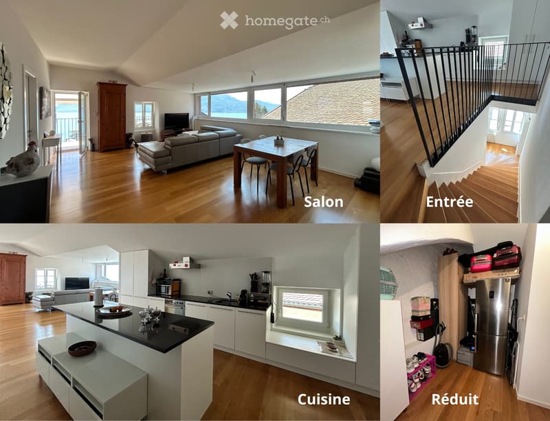 Magnifique appartement de 5 pces / vue imprenable sur le lac (2)
