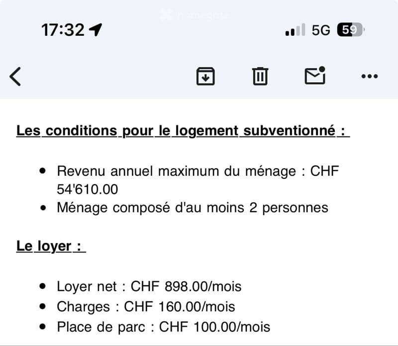Appartement subventionné 3 pièces (2)