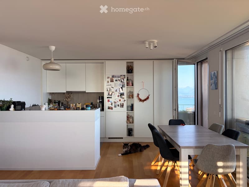 À louer 3,5 pièces avec balcon et vue sur le lac (1)