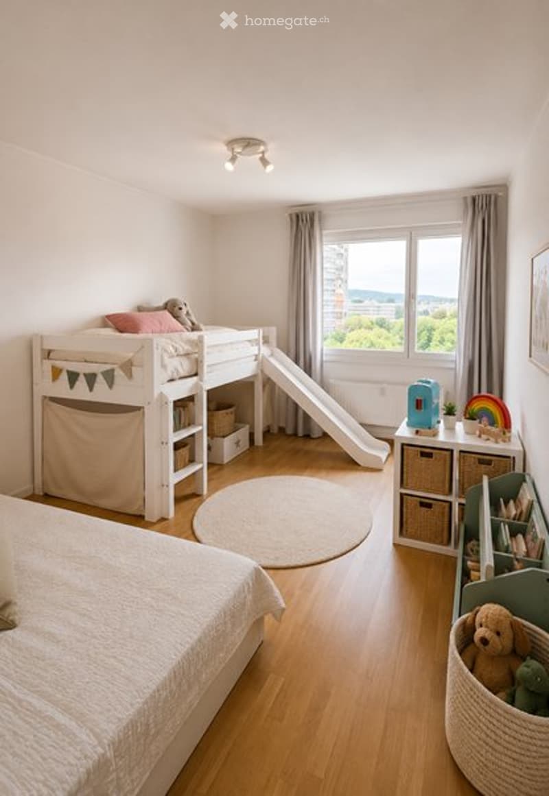 Günstige 5.5 Zimmerwohnung mit Aussicht (3)