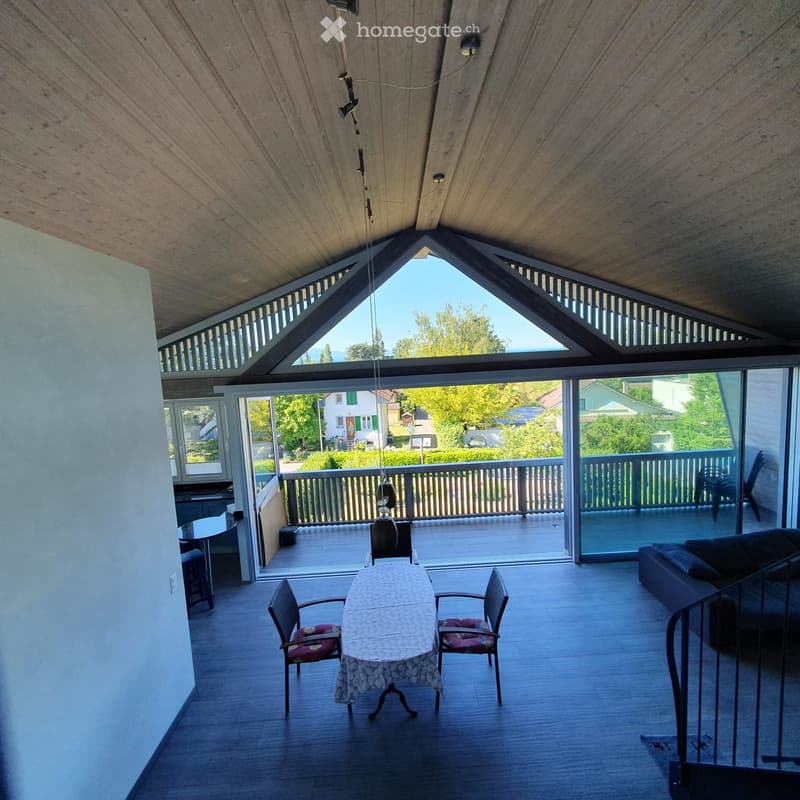 4.5 pièces lumineux avec vue lac à Préverenges (1)