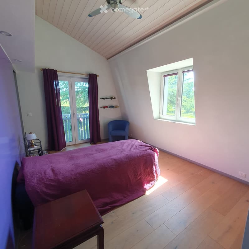4.5 pièces lumineux avec vue lac à Préverenges (4)