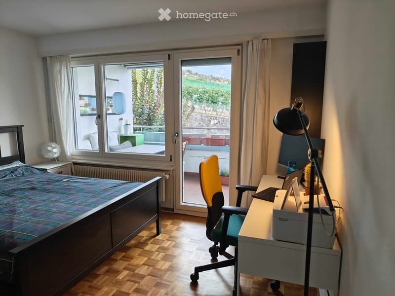 Beautiful 1.5 studio in Lutry 3 min to train station & lake (2)