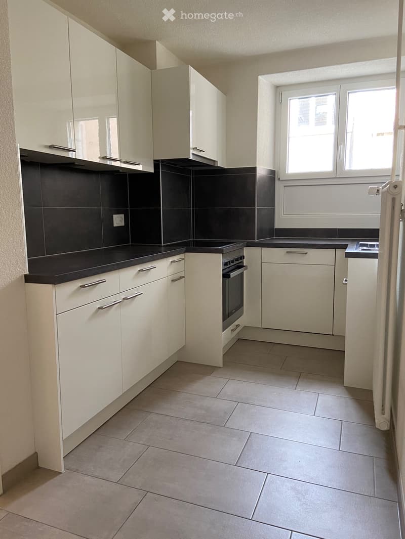 La Chaux-de-Fonds: Bel appartement 2,5pces - Rez-de-chaussée (1)