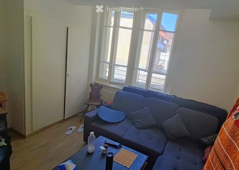 Sous-location Longue Durée Studio Nyon centre. (1)