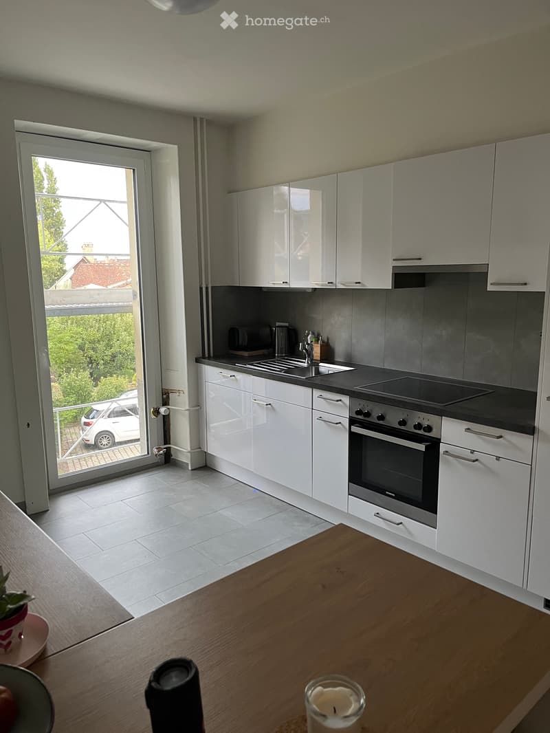 Appartement 4 pièces rénové au centre de Colombier (2)