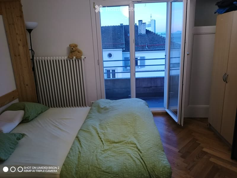Chambre meublée avec balcon privatif à Renens CHF 720. TC (1)