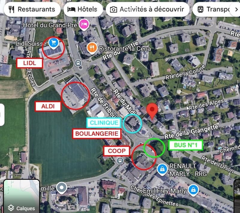 CHAMBRE A LOUER / Appart 4,5p - 50m² / Rénovation complète (5)