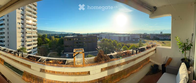 Charmant appartement de 2 pièces avec balcon et vue à Gland (3)