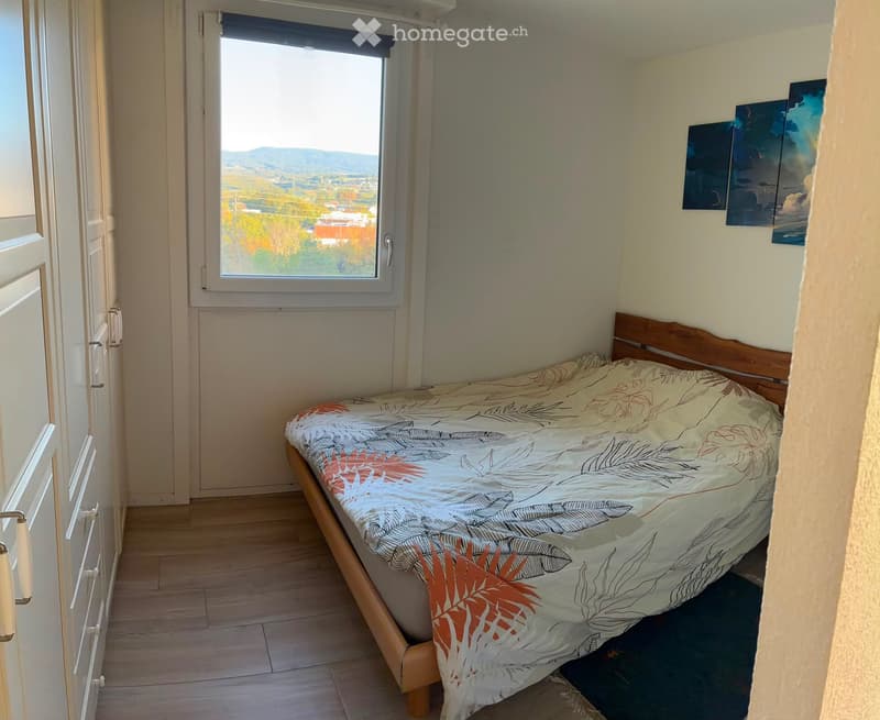 Charmant appartement de 2 pièces avec balcon et vue à Gland (2)