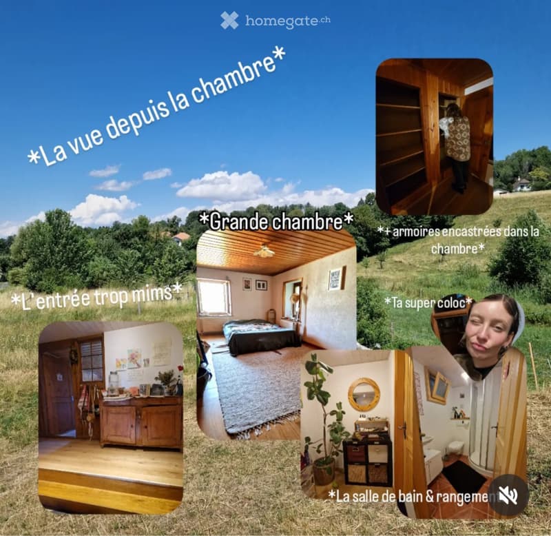 Chambre en colocation/collectif à Ecoteaux (5)