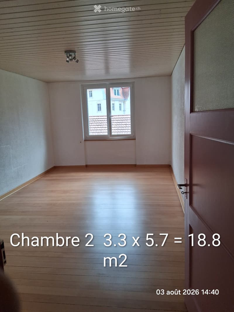 Spacieux 3,5 pièces (3)