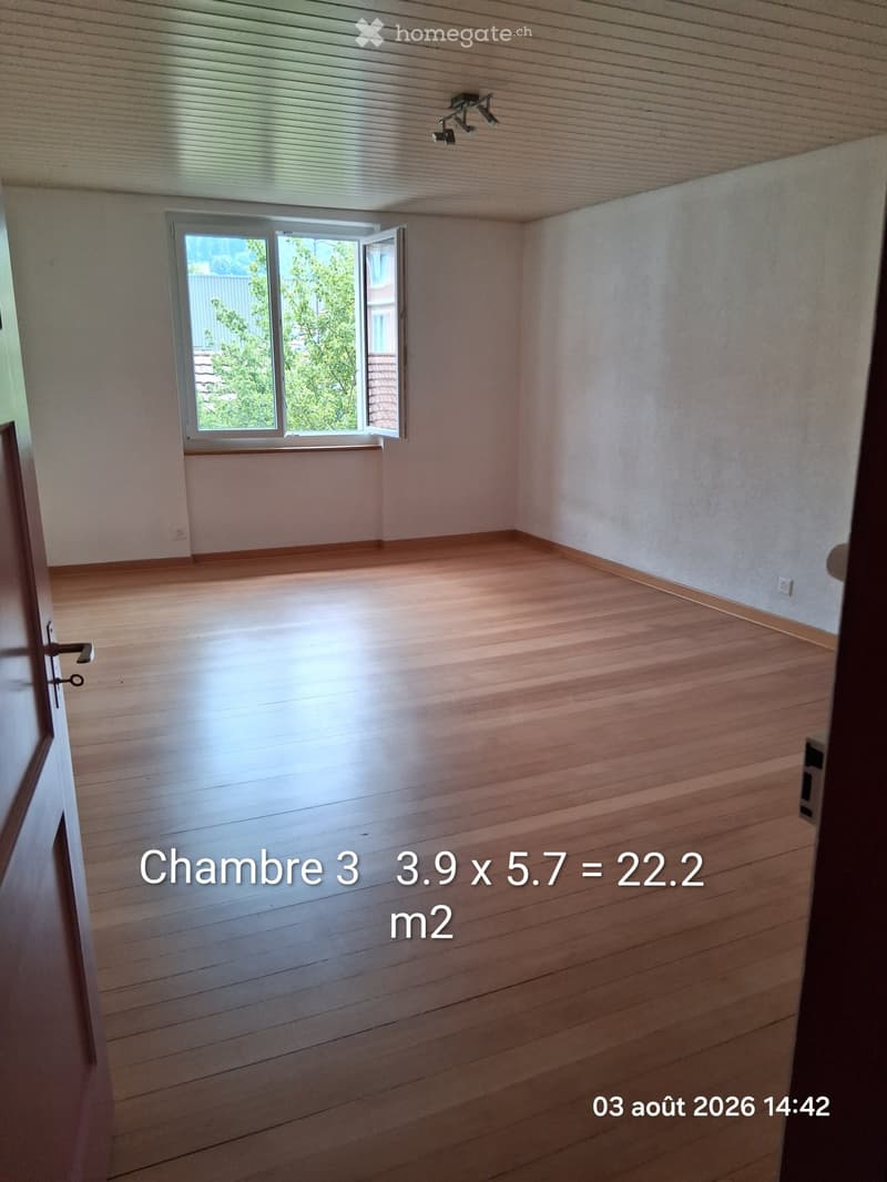 Spacieux 3,5 pièces (4)