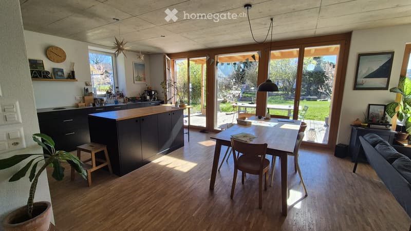 6 1/2 Zimmer-Haus möbliert in Gurmels mieten (befristet) (3)