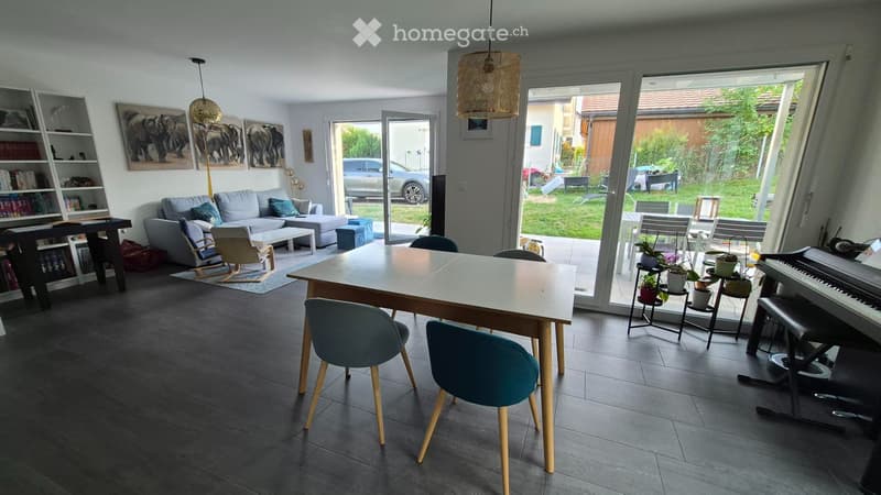 Appartement récent 4.5p en rez de jardin (1)