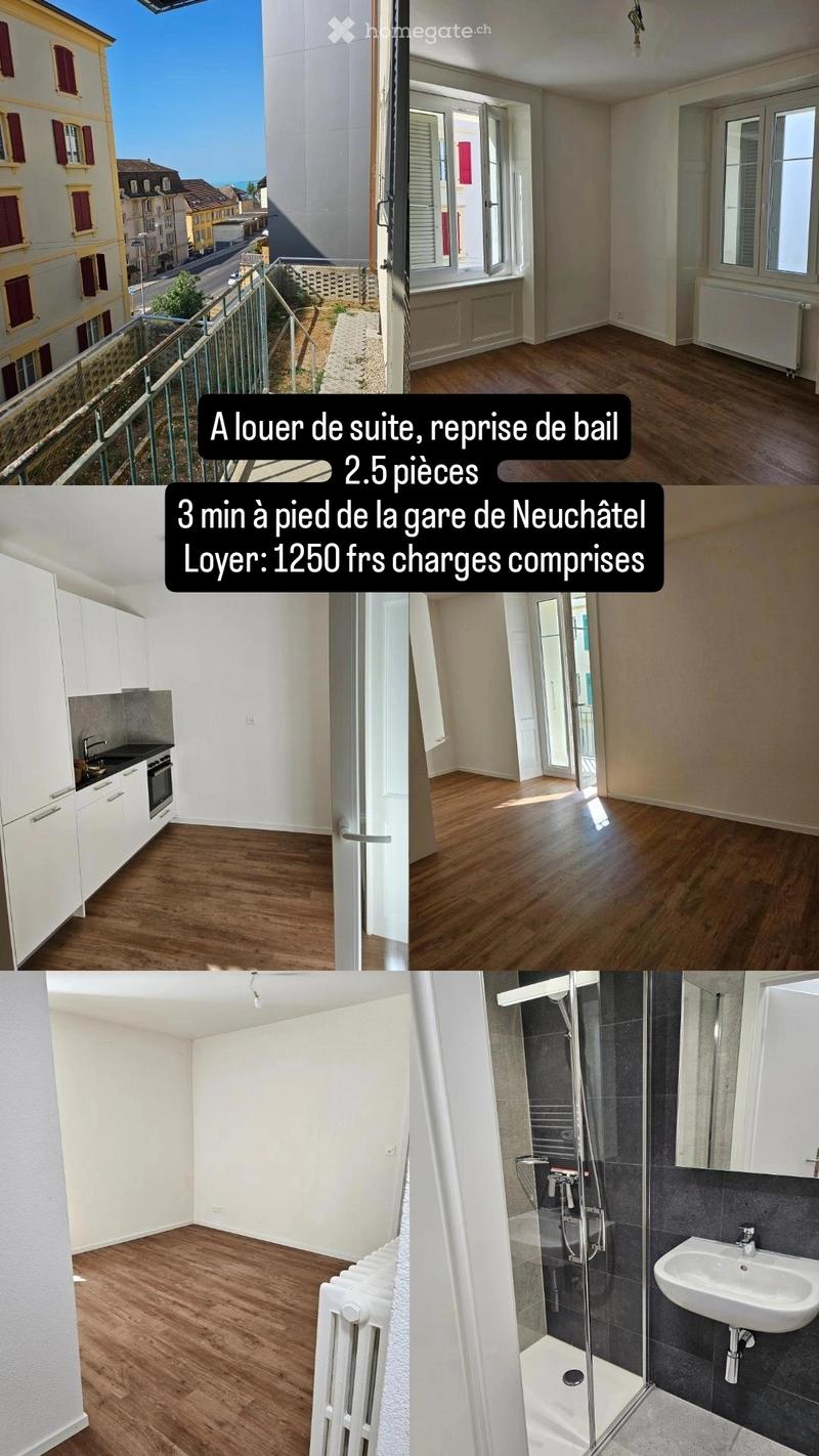 Charmant appartement, reprise de bail (1)