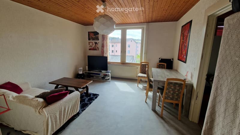 2.5 pièces dans batiment tranquille (4)