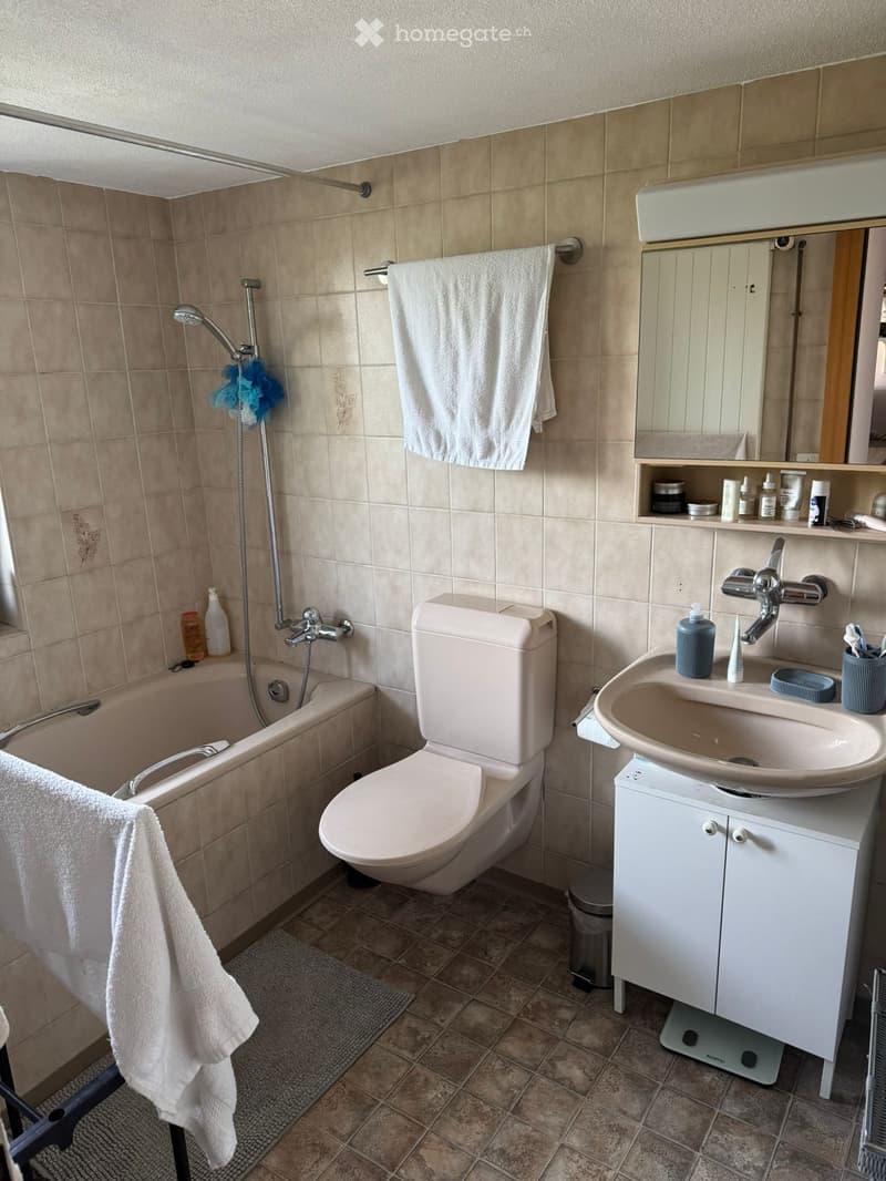 3.5 en duplex avec jardin dans ancienne ferme (5)