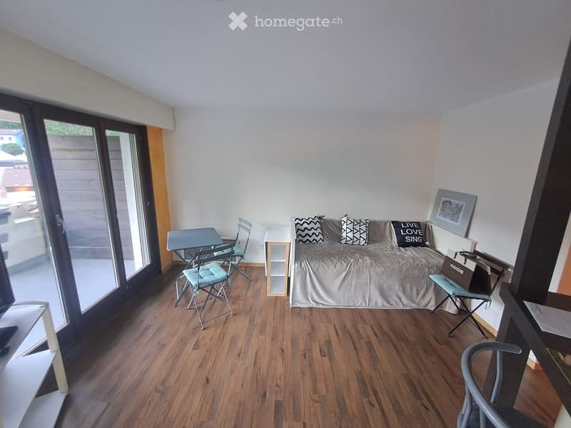Appartement meublé 2,5 pièces avec grande balcon  St-Cergue (2)